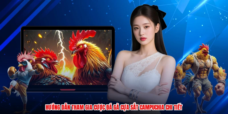 Hướng dẫn tham gia cược đá gà cựa sắt Campuchia chi tiết