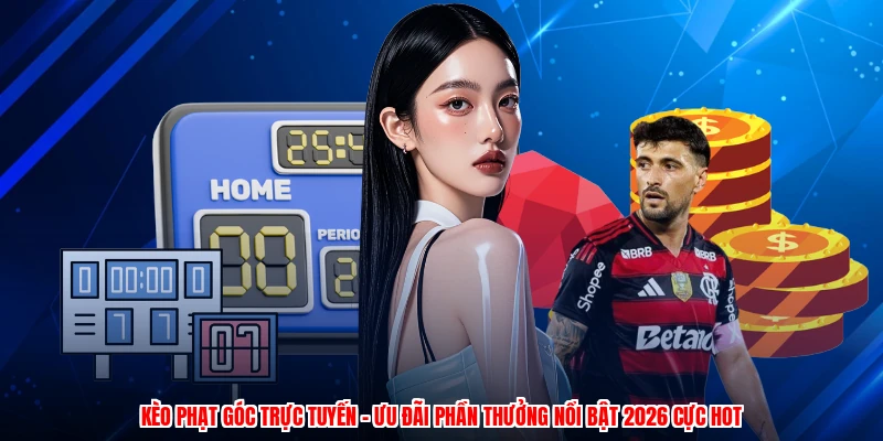 Kèo Phạt Góc Trực Tuyến - Ưu Đãi Phần Thưởng Nổi Bật Cực Hot