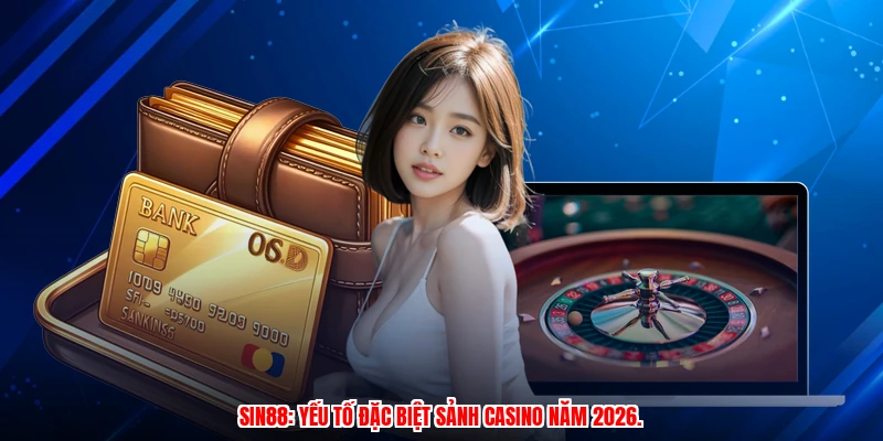 SIN88: yếu tố đặc biệt sảnh casino năm 2026.